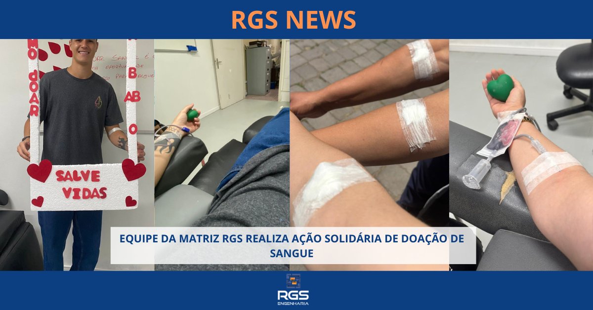 EQUIPE DA MATRIZ REALIZA AÇÃO DE DOAÇÃO DE SANGUE