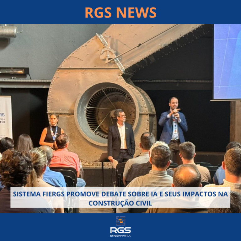 SISTEMA FIERGS PROMOVE DEBATE SOBRE IA E SEUS IMPACTOS NA CONSTRUÇÃO CIVIL
